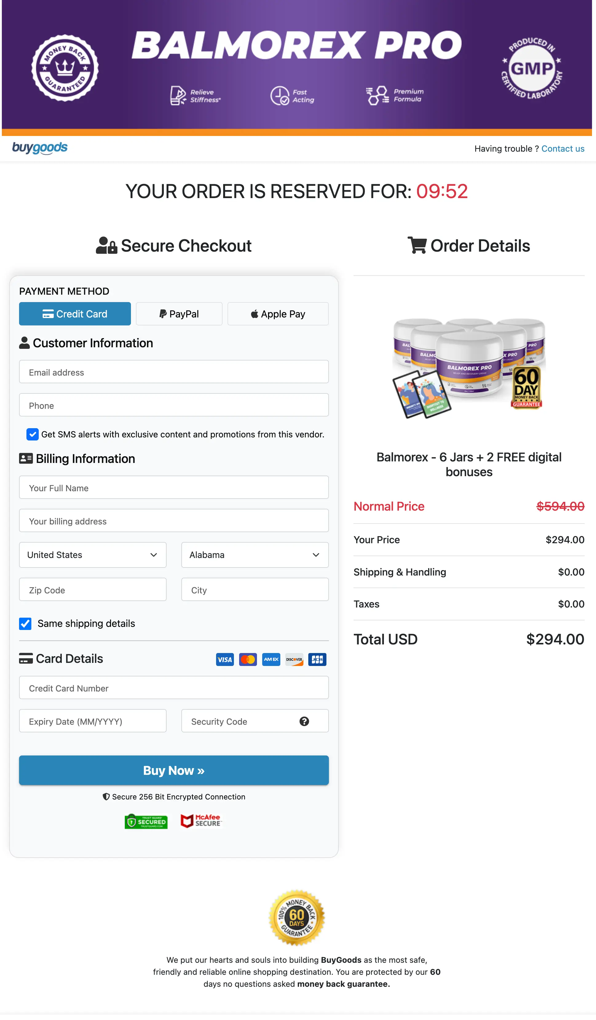 Balmorex Pro add to cart